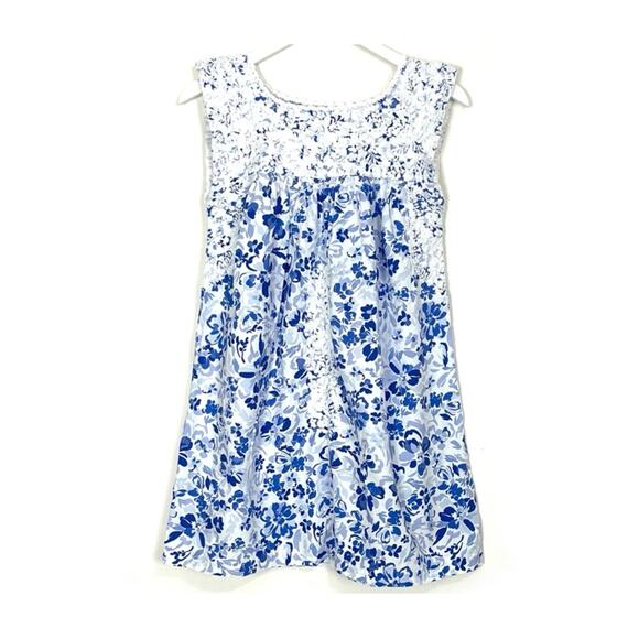 Mi Golondrina Mexico Floral Flores Short Dress - Picture 1 of 9